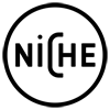 Niche Coffee logo black outline